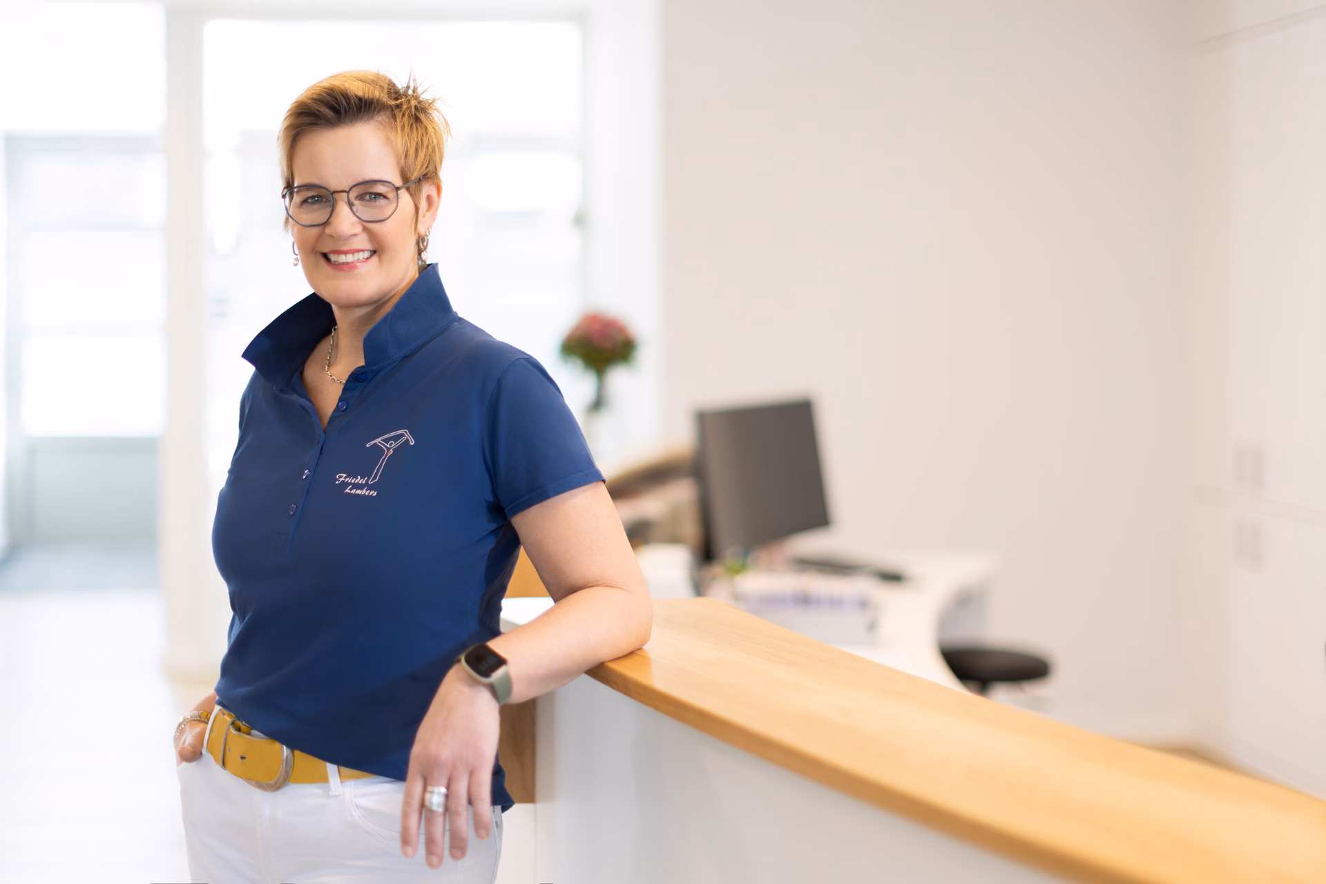 Friedel in der Arztpraxis Reher Lopes